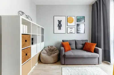 Część wypoczynkowa w obiekcie Apartament Jana Kazimierza 47 - 2 rooms, 70m2, Balkon, Parking, szybkie WI-FI