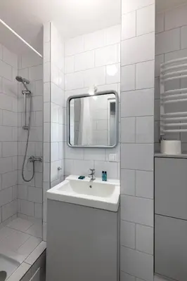Łazienka w obiekcie ShortStayPoland Wolska (B116)