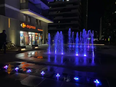Budynek, w którym mieści się apartament