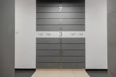 Plan piętra w obiekcie Apartment Wola, WI-FI, Smart Lock, Air Condition