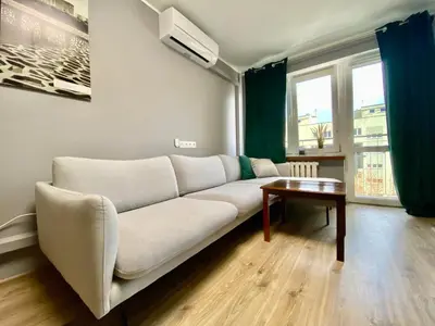Część wypoczynkowa w obiekcie K22 Al Jana Pawła II Apartments 1