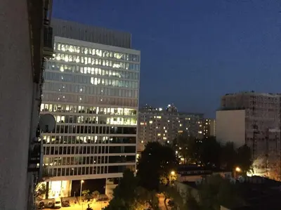 Budynek, w którym mieści się apartament