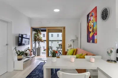 Część wypoczynkowa w obiekcie Lumina luxury apartments in Mennica Residence