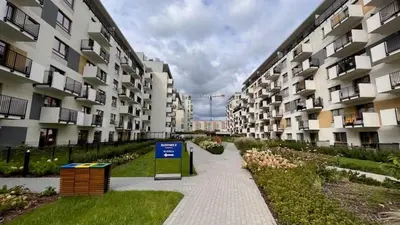 Budynek, w którym mieści się apartament