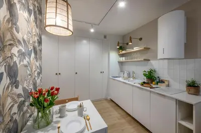 Kuchnia lub aneks kuchenny w obiekcie ShortStayPoland Jagiellońska (B122)
