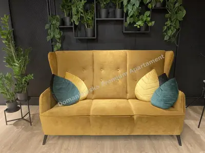 Część wypoczynkowa w obiekcie Domaniewska Premium Apartament - Warszawa Mokotów