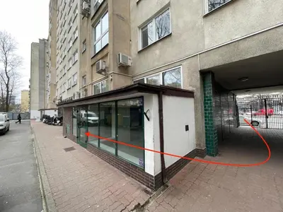 Budynek, w którym mieści się apartament