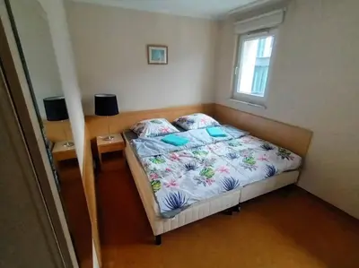 Łóżko lub łóżka w pokoju w obiekcie 10Q - Z6 Apartament 904