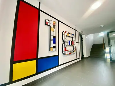 Plan piętra w obiekcie K22 Park Mokotow Aparts