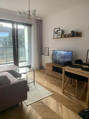 Telewizja i/lub zestaw kina domowego w obiekcie Forest Apart I