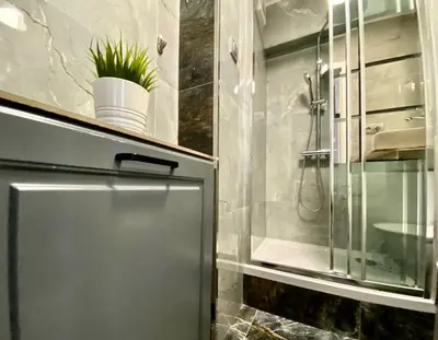 Łazienka w obiekcie K22 Al Jana Pawła II Apartments 2