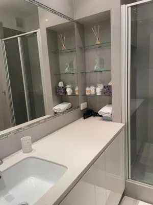 Łazienka w obiekcie Tacoma apartamenty