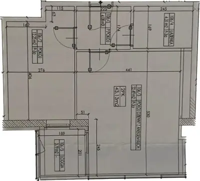 Plan piętra w obiekcie Tacoma apartamenty