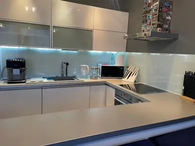 Kuchnia lub aneks kuchenny w obiekcie Tacoma apartamenty