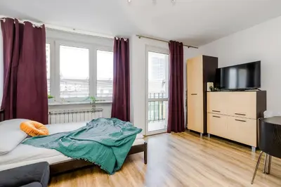 Telewizja i/lub zestaw kina domowego w obiekcie ShortStayPoland Jasna (B127)