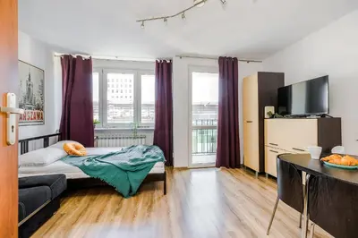 Telewizja i/lub zestaw kina domowego w obiekcie ShortStayPoland Jasna (B127)