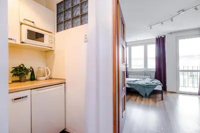 Kuchnia lub aneks kuchenny w obiekcie ShortStayPoland Jasna (B127)
