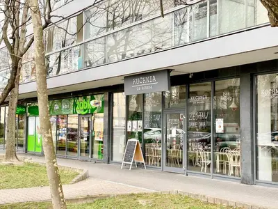 Budynek, w którym mieści się apartament