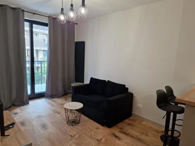 Część wypoczynkowa w obiekcie Warsaw-Aparts Sokratesa