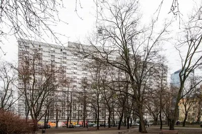 Budynek, w którym mieści się apartament