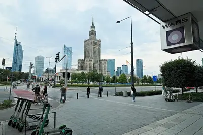 Budynek, w którym mieści się apartament