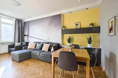 Część wypoczynkowa w obiekcie Modern And Cozy- Central location-B11/13