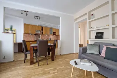 Kuchnia lub aneks kuchenny w obiekcie Cosy And Bright-City Center-Mokot26