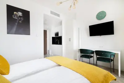Telewizja i/lub zestaw kina domowego w obiekcie Vola Palace