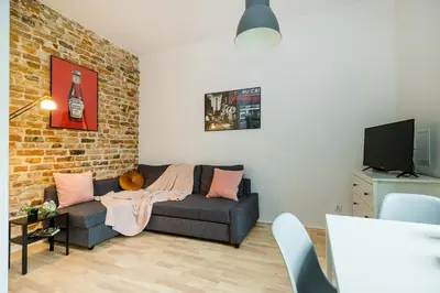 Telewizja i/lub zestaw kina domowego w obiekcie ShortStayPoland Joteyki (B125)