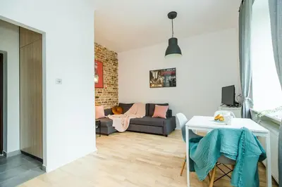 Telewizja i/lub zestaw kina domowego w obiekcie ShortStayPoland Joteyki (B125)