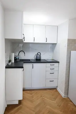 Kuchnia lub aneks kuchenny w obiekcie ClickTheFlat Three Crosses Square Apart Rooms
