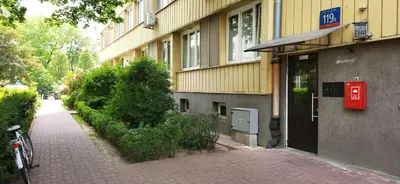 Budynek, w którym mieści się apartament