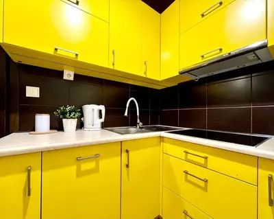 Kuchnia lub aneks kuchenny w obiekcie K22 Filtrowa Apart Warsaw