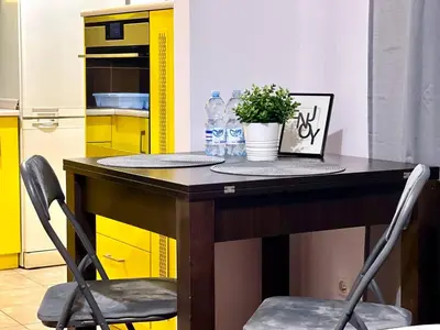 Kuchnia lub aneks kuchenny w obiekcie K22 Filtrowa Apart Warsaw