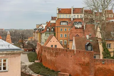 Budynek, w którym mieści się apartament