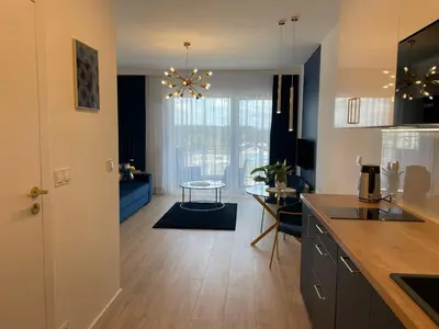 Kuchnia lub aneks kuchenny w obiekcie Apartament przy Marsa