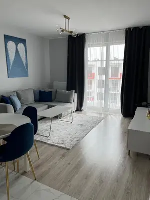 Część wypoczynkowa w obiekcie Życzliwa Apartment