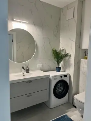Łazienka w obiekcie Życzliwa Apartment