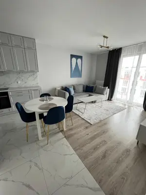 Część wypoczynkowa w obiekcie Życzliwa Apartment