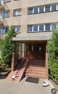 Budynek, w którym mieści się apartament