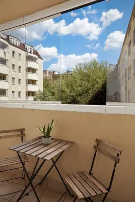 Balkon lub taras w obiekcie Tatamka Apartments