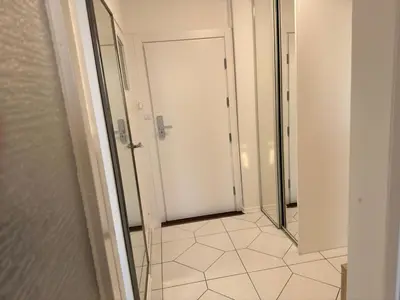 Łazienka w obiekcie Apartament Bazyliańska - 100m do Metra 