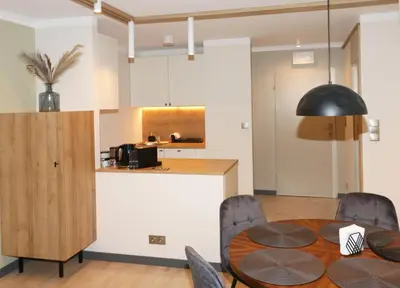 Kuchnia lub aneks kuchenny w obiekcie Falcon Apartment Center 3 Królewska
