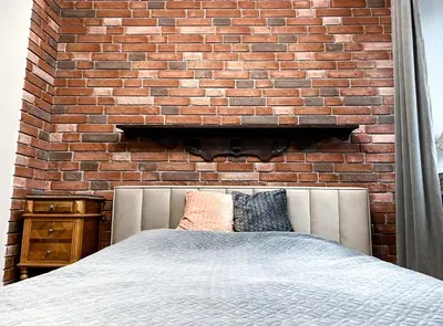 Łóżko lub łóżka w pokoju w obiekcie Powiśle Apartment - perfect location