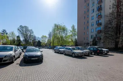 Plan piętra w obiekcie Maklakiewicza 17 - 700m od szpitala MSWiA - 4km do Lotniska Chopina - mały balkon - Piękny widok na centrum Warszawy
