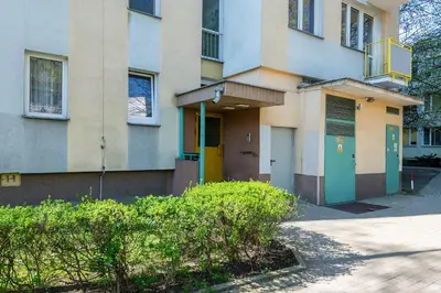 Budynek, w którym mieści się apartament