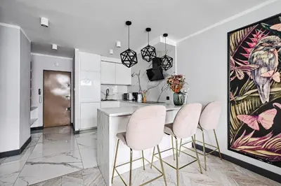 Kuchnia lub aneks kuchenny w obiekcie Luxury and Modern-City Center&G925