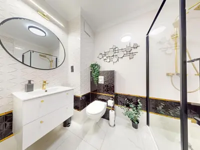 Łazienka w obiekcie CitySphere Premium Studios
