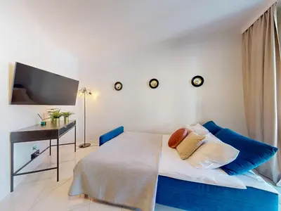 Telewizja i/lub zestaw kina domowego w obiekcie CitySphere Premium Studios