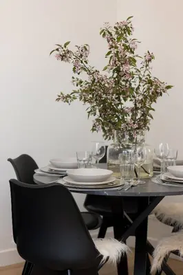 Plan piętra w obiekcie Fashionable City Center Apartment by Noclegi Renters